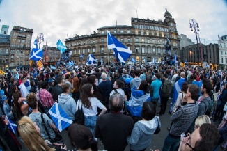 More flags - George Square